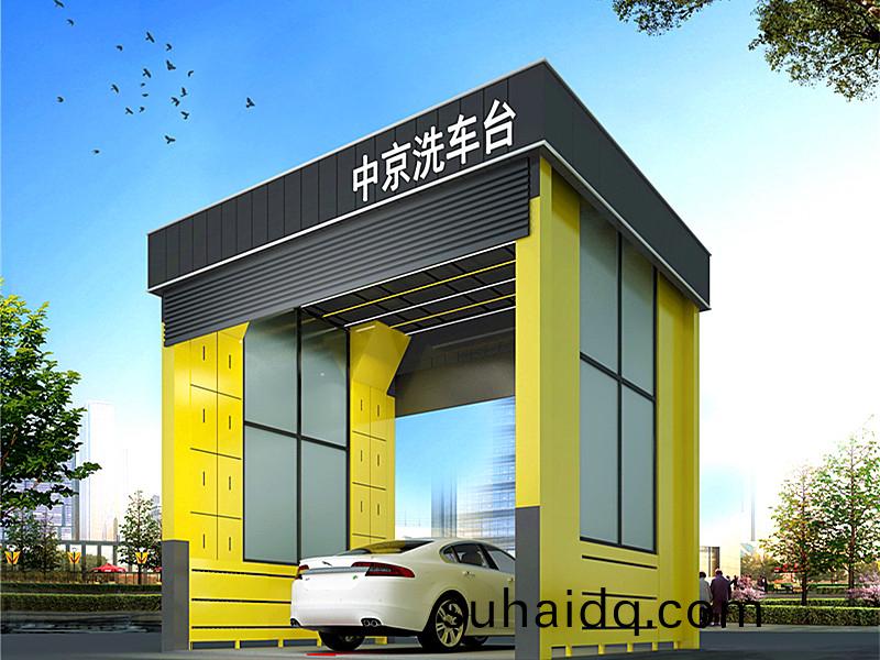 臨(lin)沂中(zhong)聯(lian)水(shui)泥6x4.5x5-200T龍(long)門式(shi)洗車機